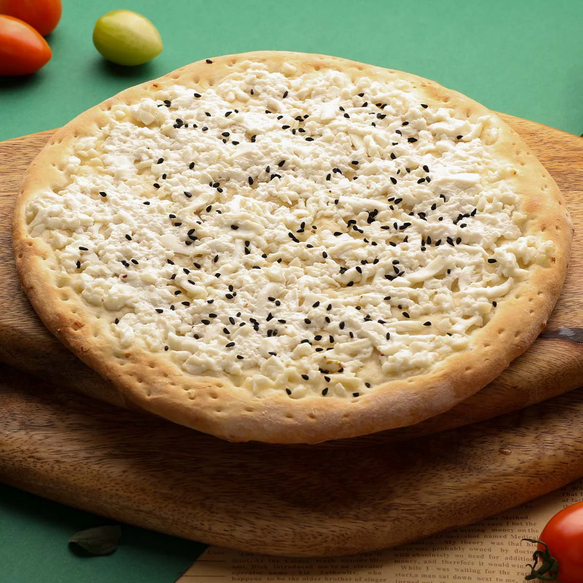 Thyme white cheese